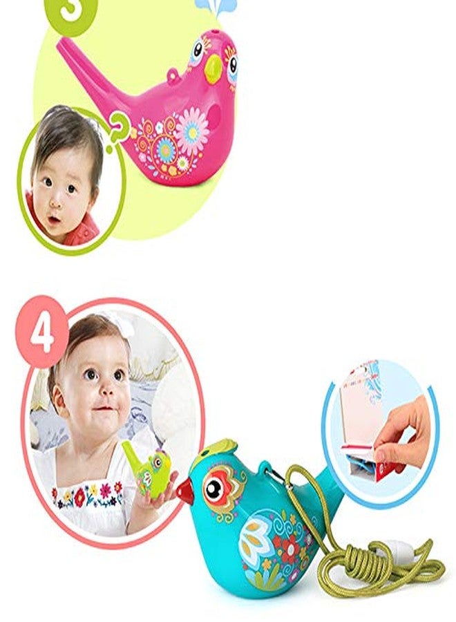 Tovip 1Pcs Coloured Drawing Water Bird Whistle Bathtime Musical Toy for Kids Early Learning Educational Children Gift Toy Musical Instrument - Image 4