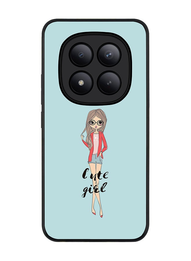 For Xiaomi Redmi Note 15 Pro+ / Poco M8 Pro Case,Slim fit Camera Protection, Shockproof Thin Phone cover  - Dreamer Cute Girl