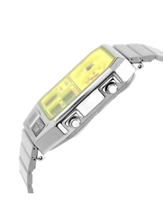 CITIZEN Limited Edition Ana-Digi Temp Men’s Watch JG2170-59Y, 40.6 mm Yellow Analog-Digital Dial, Stainless Steel Case & Bracelet, Thermometer Display, 50 m WR - Image 2