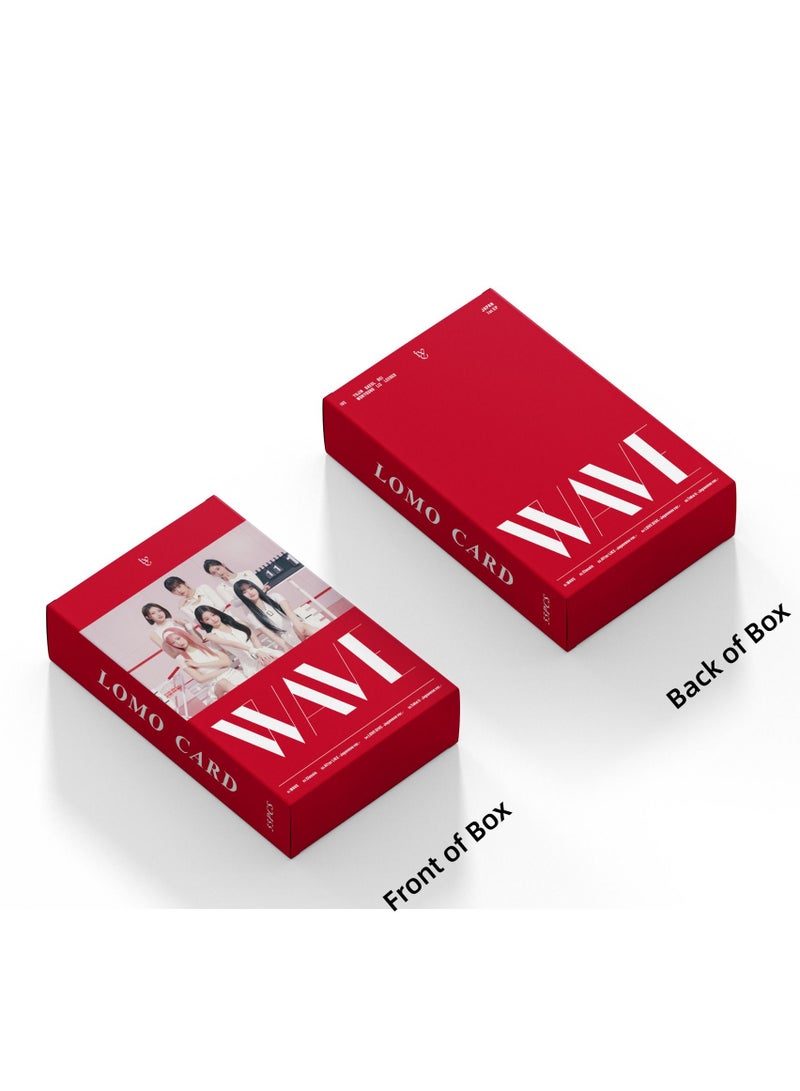 إيهوم 55 قطعة من ألبوم IVE الياباني الصغير الأول "WAVE" Lomo Carad - Image 4