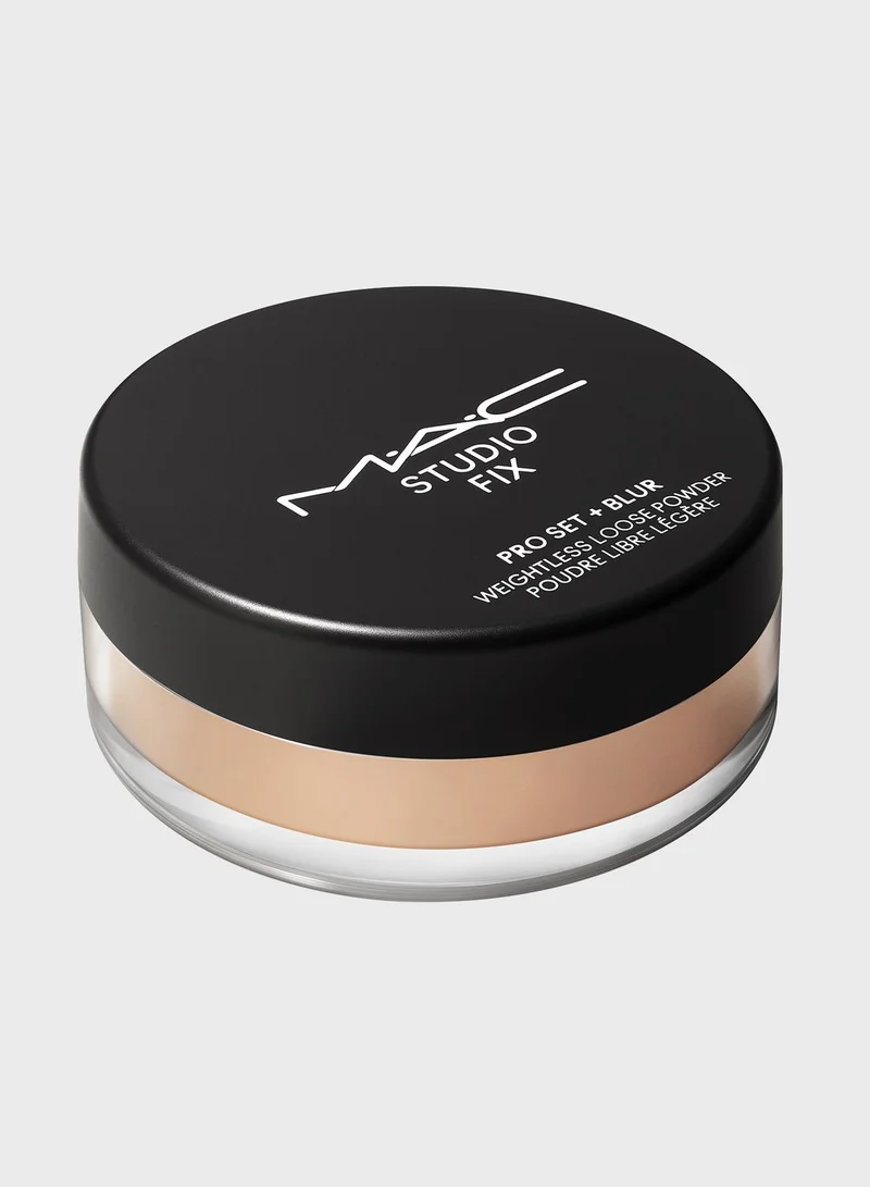 MAC Cosmetics Stuido Fix Pro Set + Blur Weightless Loose Powder Poudre Libre Legere