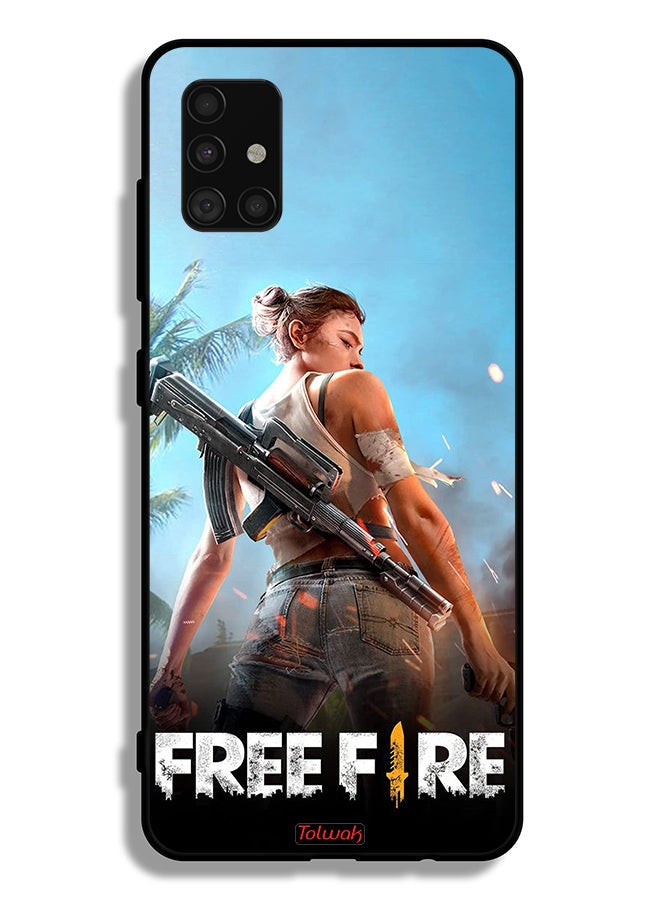 Tolwak Samsung Galaxy A51 4G Protective Case Cover Free Fire - Image 1