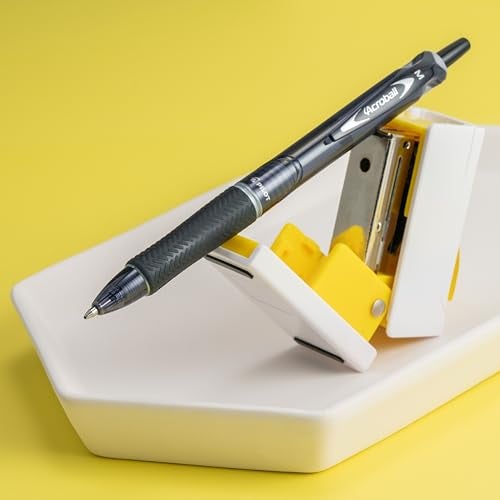 PILOT Acroball Colors Advanced Ink Refillable & Retractable Ball Point Pens, Medium Point, Black Ink, 12-Pack (31810) - Image 2