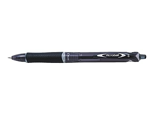 PILOT Acroball Colors Advanced Ink Refillable & Retractable Ball Point Pens, Medium Point, Black Ink, 12-Pack (31810) - Image 4