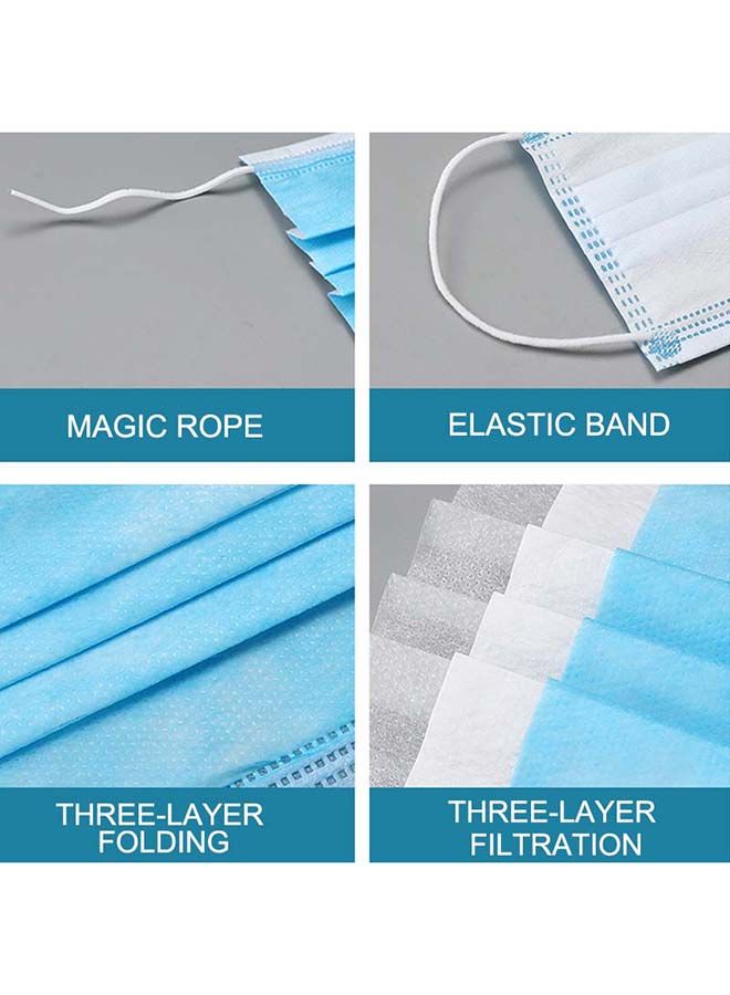 NIBEMINENT 25-Piece Disposable Three Layered Face Mask - Image 3