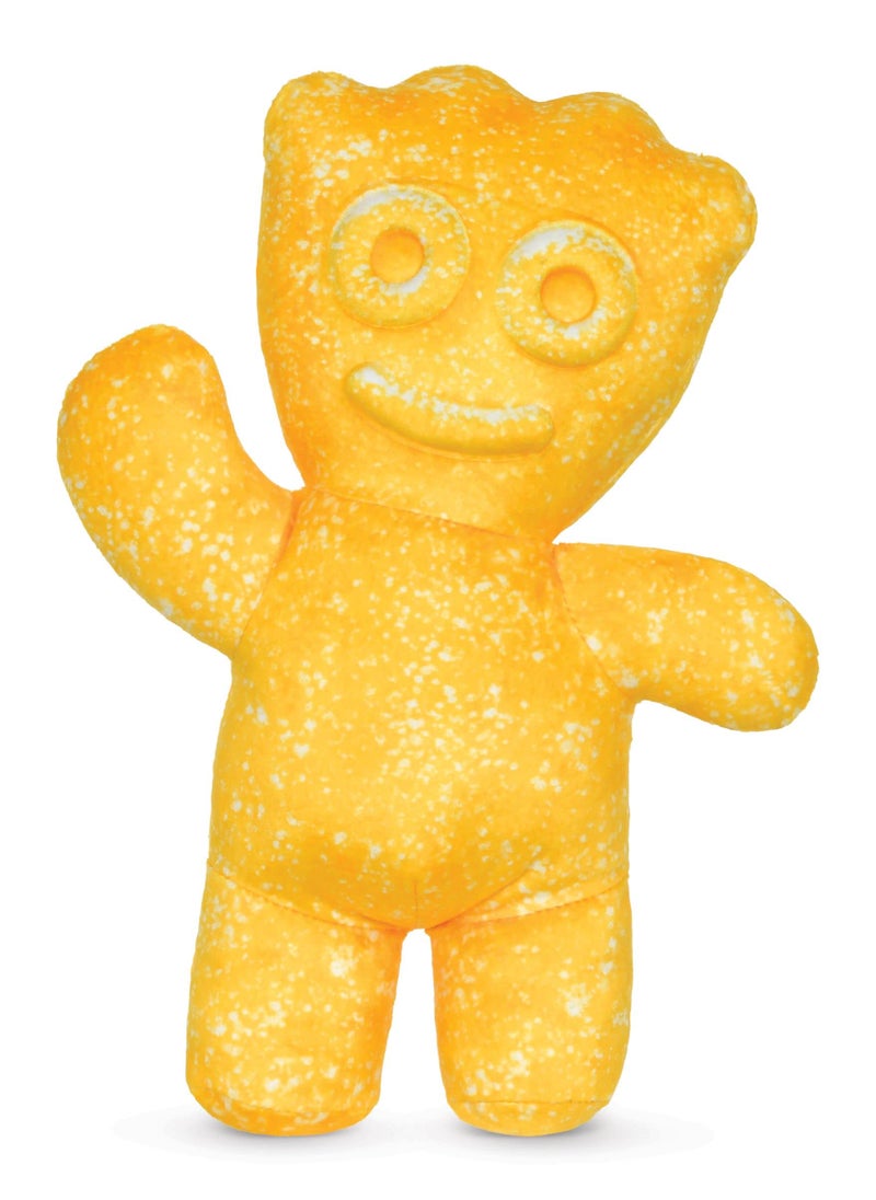 iscream Sour Patch Kids Embossed 1675 x 12 Candy Character Shaped Pillow Yellow