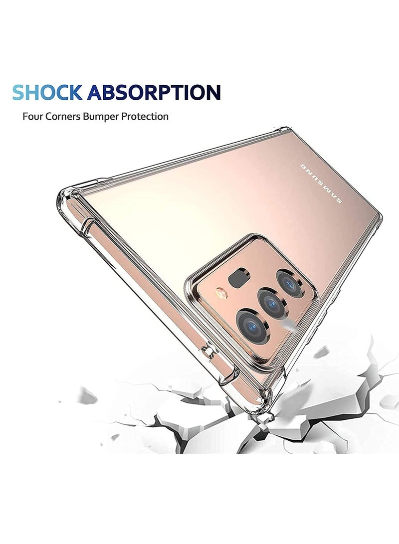 DUSALA Case for Samsung Galaxy Note 20 Ultra Case Cover Back Air Cushion Soft Silicone Shockproof Anti-Scratch Protective Bumper Shell Corner - Image 3