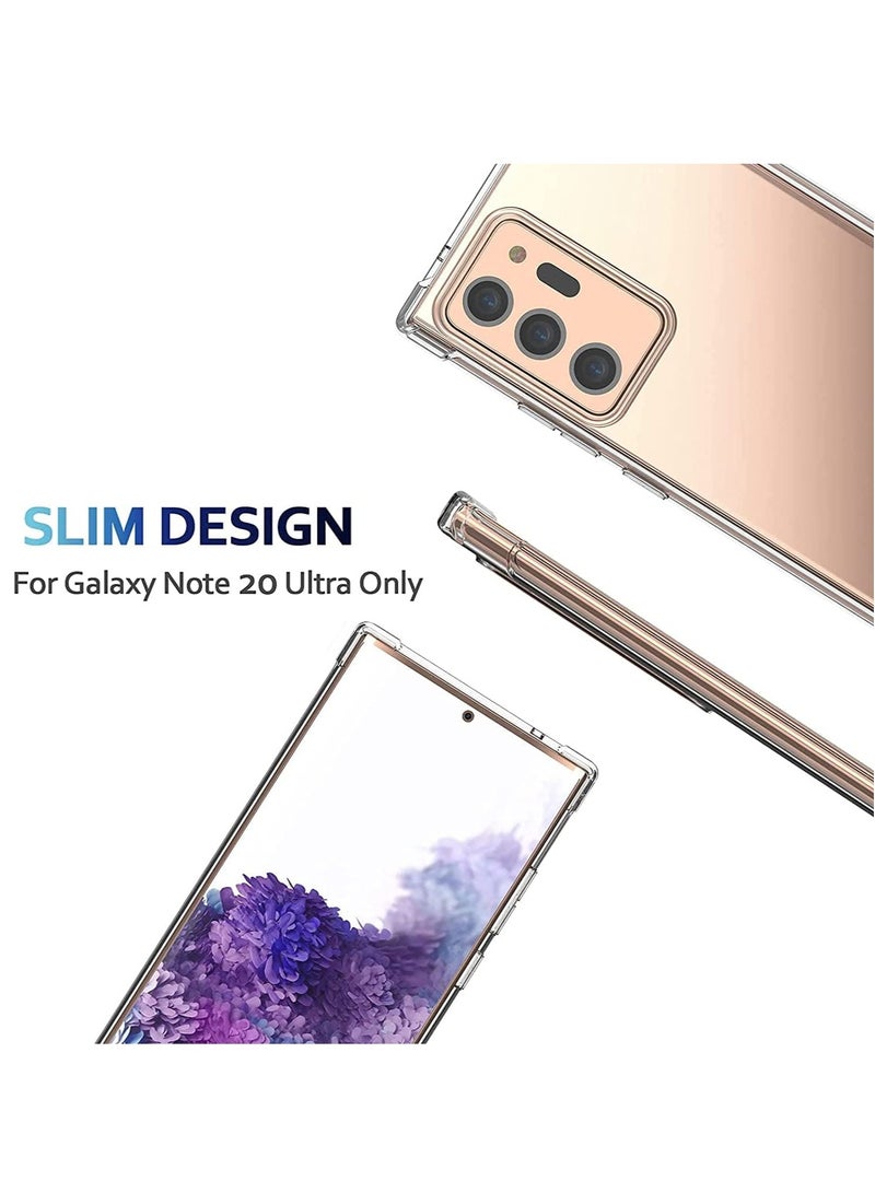 DUSALA Case for Samsung Galaxy Note 20 Ultra Case Cover Back Air Cushion Soft Silicone Shockproof Anti-Scratch Protective Bumper Shell Corner - Image 5