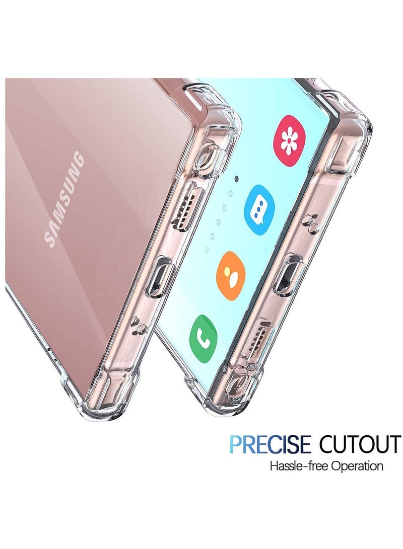 DUSALA Case for Samsung Galaxy Note 20 Ultra Case Cover Back Air Cushion Soft Silicone Shockproof Anti-Scratch Protective Bumper Shell Corner - Image 4