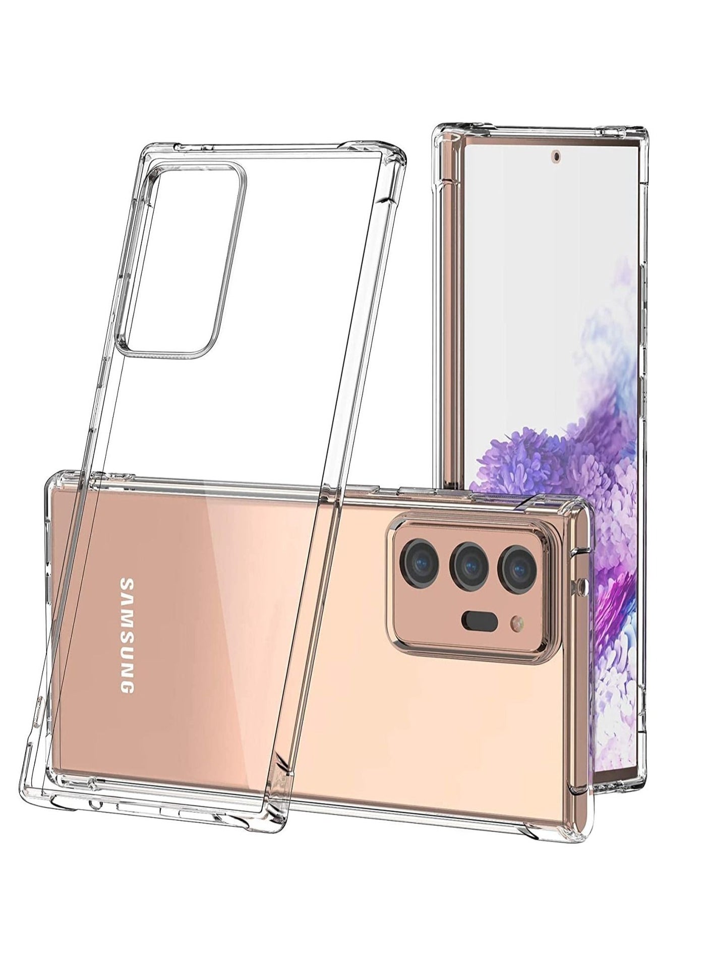 DUSALA Case for Samsung Galaxy Note 20 Ultra Case Cover Back Air Cushion Soft Silicone Shockproof Anti-Scratch Protective Bumper Shell Corner