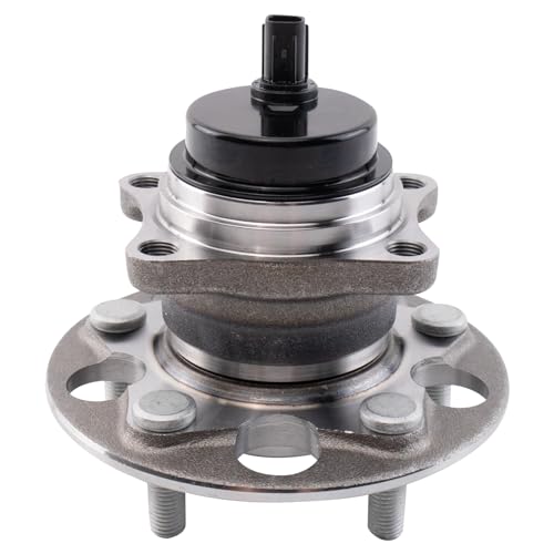 TRQ Rear Wheel Bearing & Hub Assembly Compatible with 2019-2022 Lexus ES300h ES350 Toyota Avalon 2020-2022 C-HR 2018-2023 Camry 2019-2023 RAV4 - Image 1