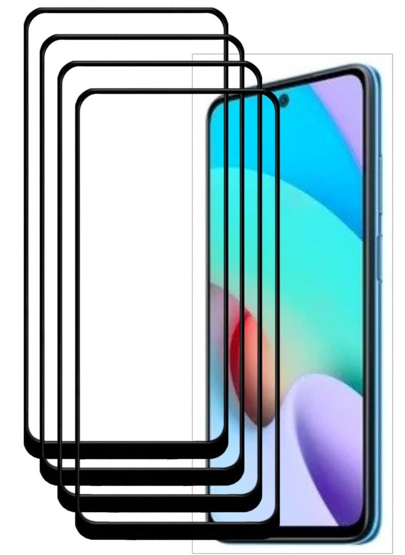 ACLIX 4 Pieces Antistatic ESD Dustproof Premium Quality High Definition Tempered Glass Screen Protector Designed For Xiaomi Redmi Note 11 4G - Image 1
