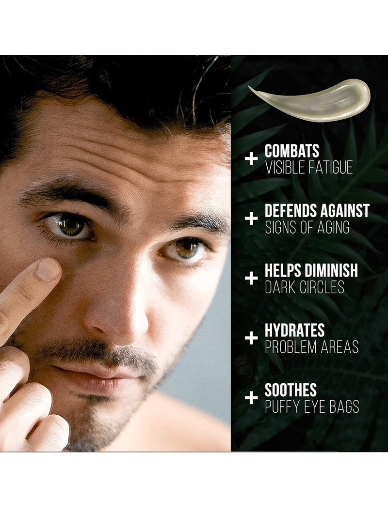 RUGGED & DAPPER RUGGED & DAPPER Age Defense Eye Complex and Daily Power Scrub Face Cleanser Bundle  - Image 2