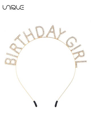 Birthday Girl Letter Headband - Rhinestones Birthday Girl Headband - Princess Crown Rhinestone Happy Birthday Accessories Ladies Birthday Gift - Gold - pzsku/Z8B4D04F93E06FDC14DA5Z/45/_/1701657882/b299b1be-3533-46f0-956a-586b84baf995