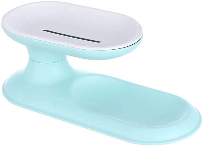 SHOPECOM صندوق صابون دوار بزاوية 360 درجة بطبقتين من شوبكوم - Image 1