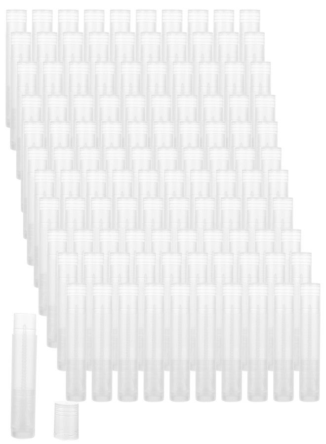 Acrux7 200PCS Lip Balm Tubes with Caps, Clear Lip Balm Tubes Empty Lip Balm Tubes Empty Bulk for DIY Lipstick Homemade 3/16 Oz (5.5 ml) - Image 1