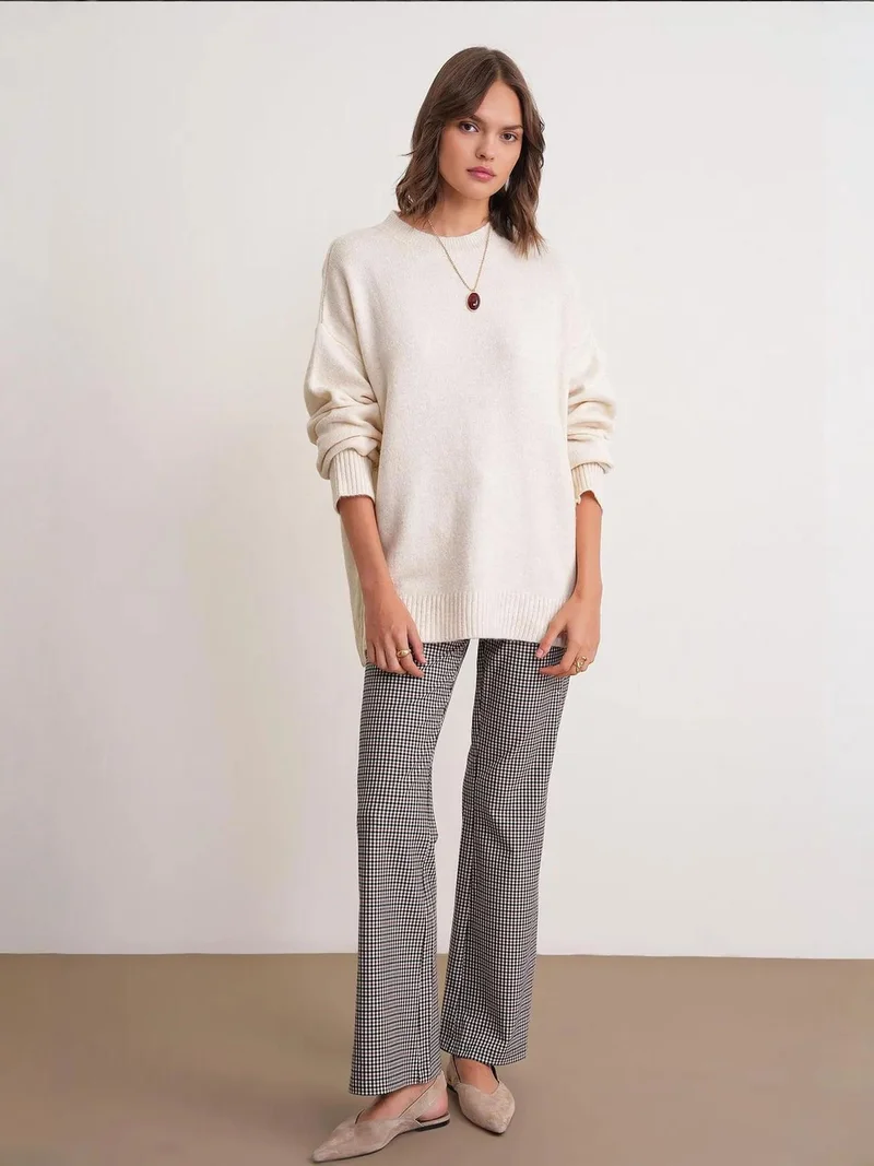 MixRay Mixray Oversized Knitwear Sweater