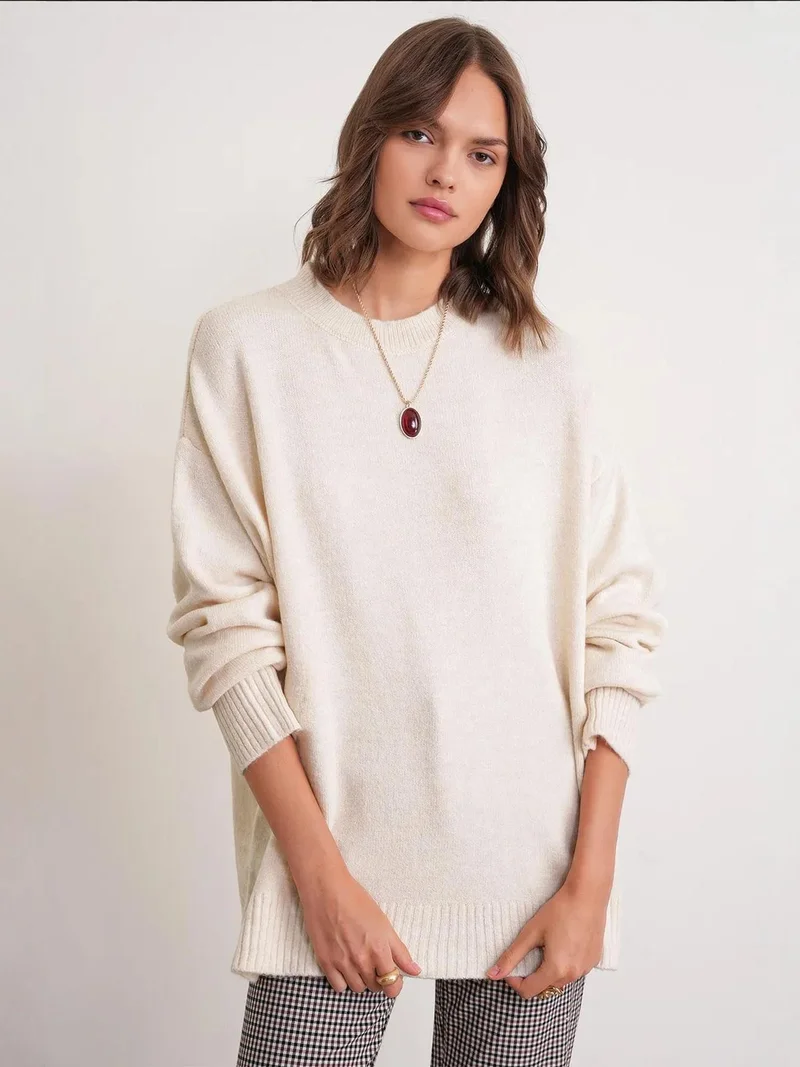 Mixray Oversized Knitwear Sweater