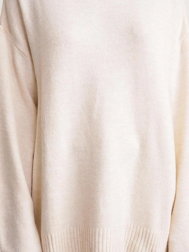 Mixray Natural Mixray Oversized Knitwear Sweater for Women | Best Price UAE