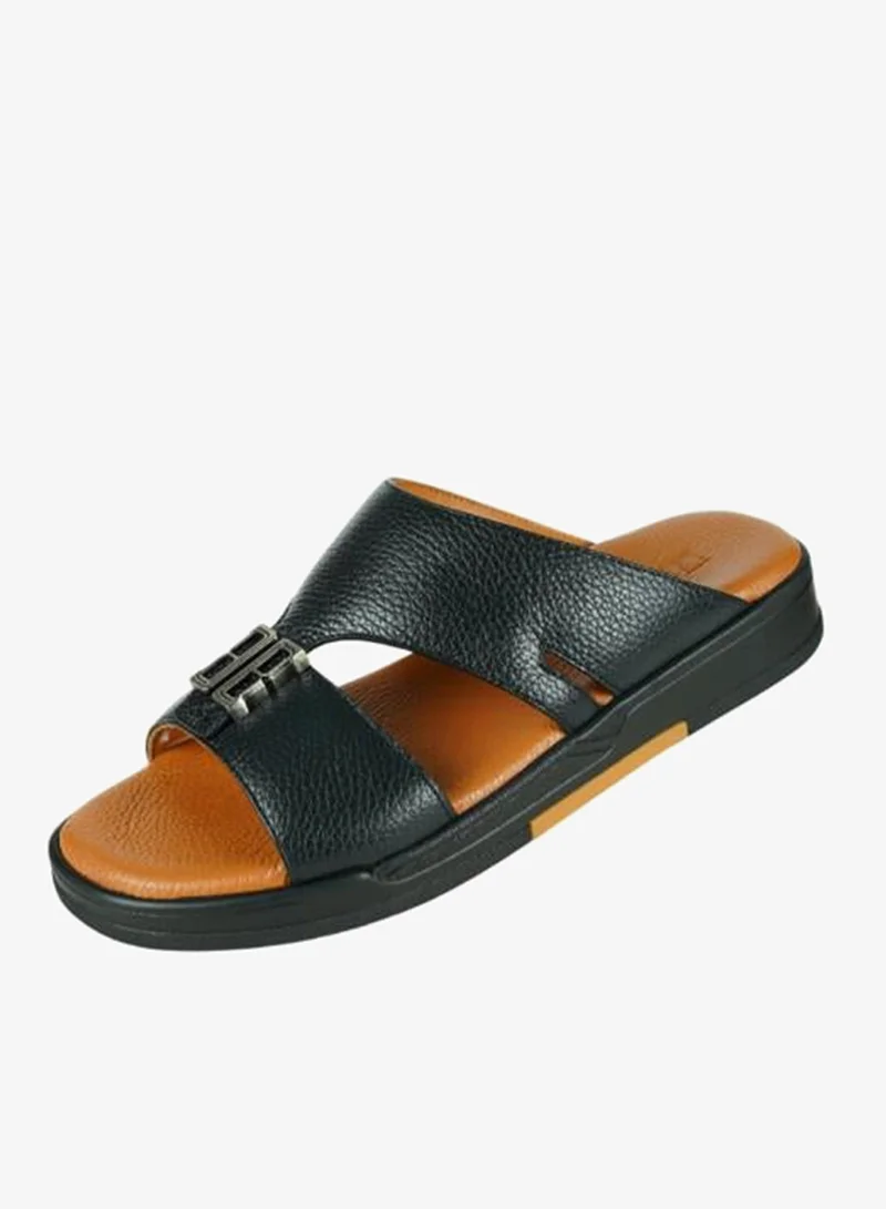 008-3594 Barjeel Uno Mens Arabic Sandals B122 Black