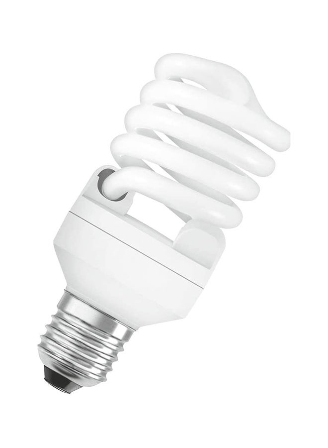 OSRAM 4-Piece Duluxstar Mini Twist Warm White E27 23W 2700K Spiral Base Bulb - Image 4