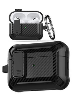 ECVV AirPods Pro 2 2nd Generation Case Cover, Slim-Fit Shockproof Protective AirPods Pro 1st Case with Keychain Full Body Hard Shell Cover for AirPod Pro 2