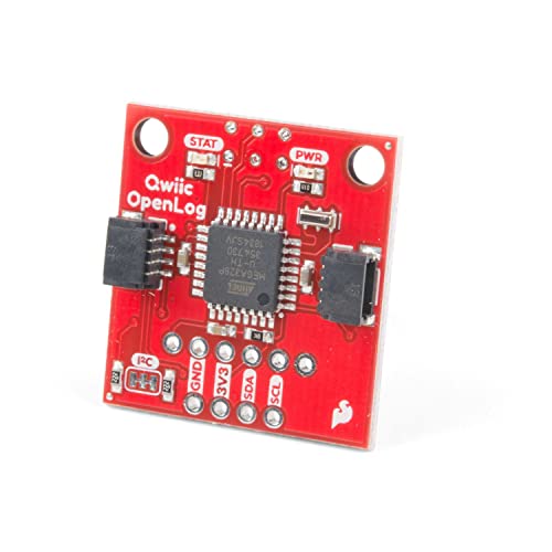 SparkFun Qwiic OpenLog Open-Source datalogging Board Works Over I2C Supports microSD FAT16/32 Cards up to 32GB Configurable baud Rates up to 115200bps Preprogrammed ATmega328 with Optiboot bootloader - Image 1