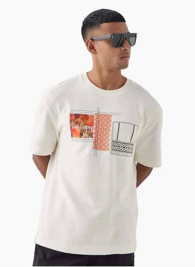 Lee Cooper Patch Work Tee For Male
