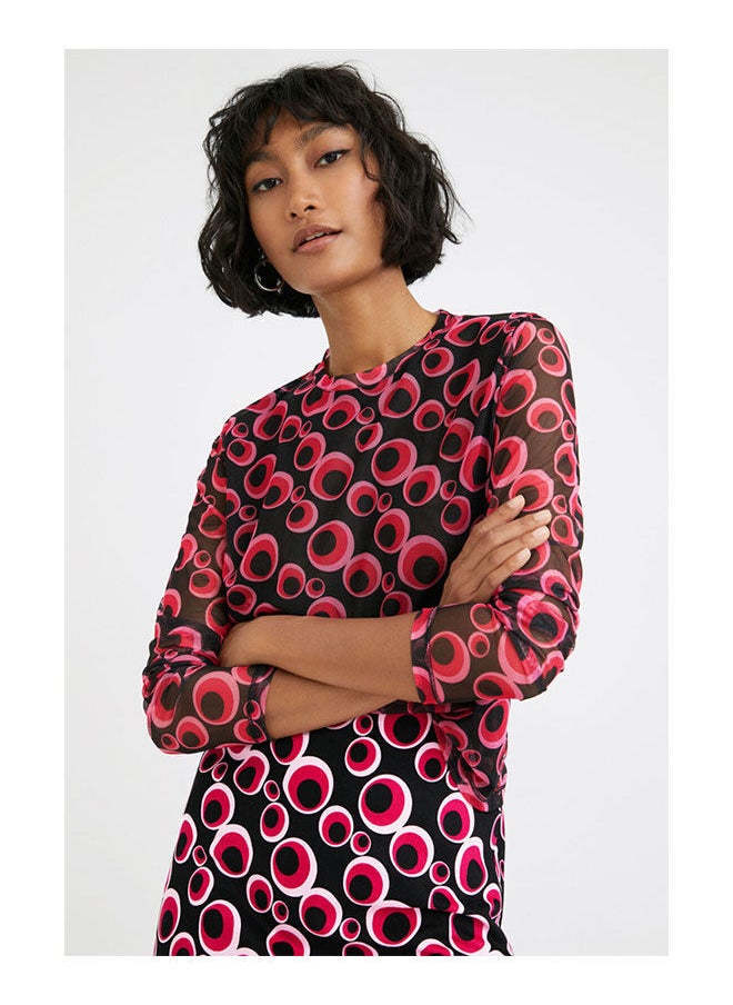 DESIGUAL - Tulle Circle T-Shirt - Image 1