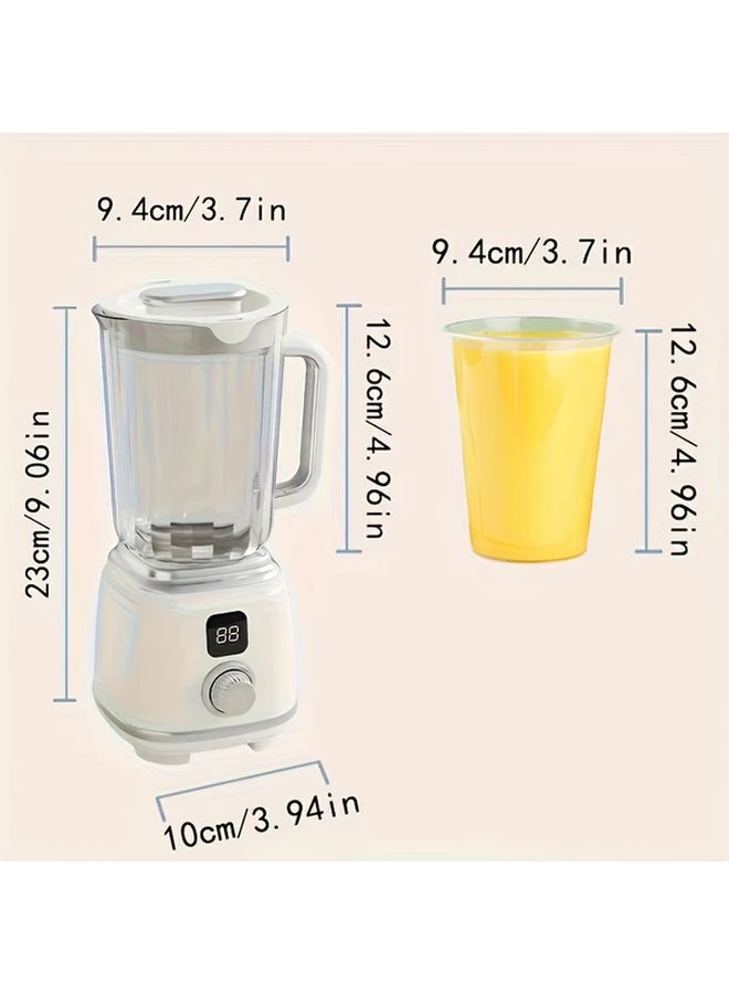 Black Portable USB Blender And Juicer For Smoothies Shakes Fresh Juice - Image 3
