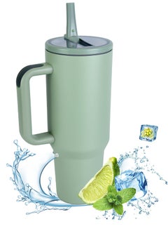 40oz Leakproof Water Bottle-Green