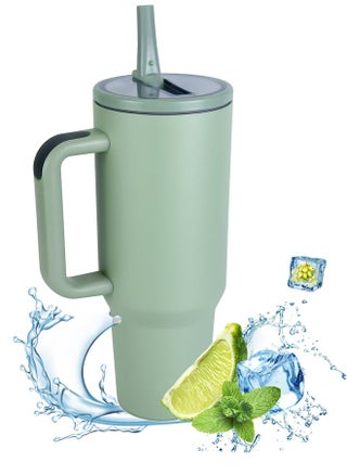 40oz Leakproof Water Bottle-Green