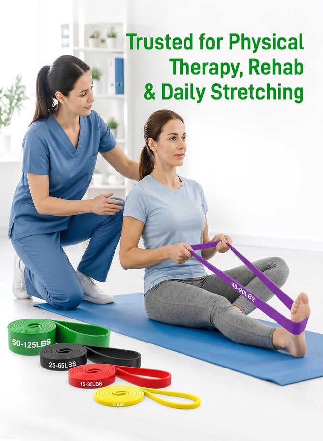Renoj Resistance Bands for Working Out, 5 Levels Pull Up Assistance Bands Set for Workout, Exercise, Home Gym & Strength Training - Image 5