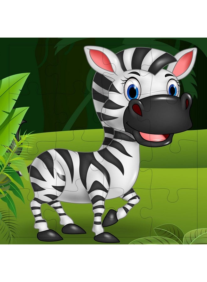 Fiddlys Jigsaw Puzzles 16 Pieces For Kids Ages 3+ (Animals Pack Of 4) - Image 5