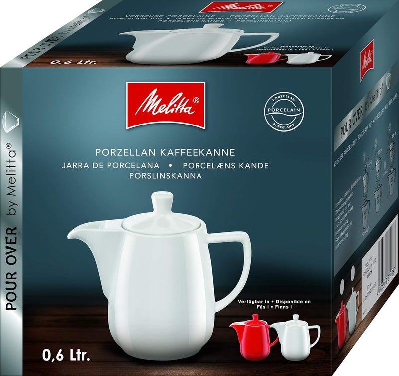 Melitta 219087 Porcelain Coffee Pot 0.6 L White - Image 4