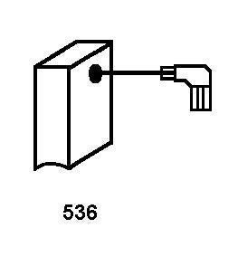 Buildalot Carbon Brushes Compatible with Makita 9557PB Powertools - with Cable and Connector - Replaces 194074-2 & CB-325 - Image 4