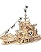 Jigtoy 3D Wooden Puzzles for Adults Pirate Ship Model Kit Challenging Wooden Models for Adults to Build Phantom Pirate Bay Ideal for Holiday or Birthday Gifts - Image 2