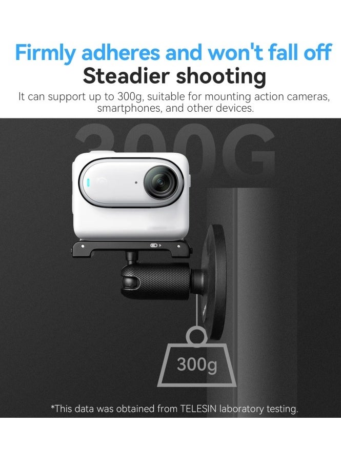 TELESIN - For Insta360 One X4/X3/X2 magnetic base fixing bracket - Image 1