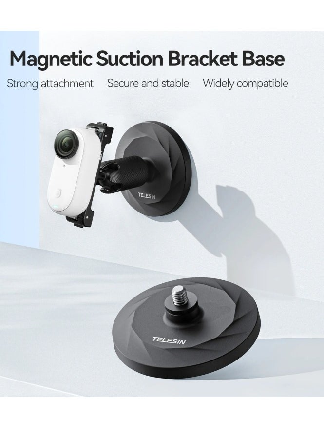 TELESIN - For Insta360 One X4/X3/X2 magnetic base fixing bracket - Image 1