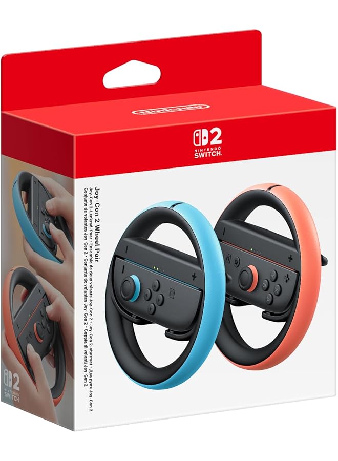 Nintendo Switch 2 Joy Con Wheel Pair (Ksa Version) - Image 1