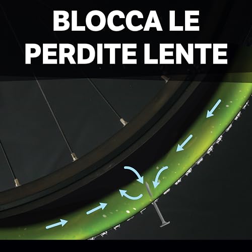 Slime لاصق إطارات الدراجة 10015 من سلايم، إصلاح الثقوب، مناسب لجميع الدراجات، غير سام، صديق للبيئة، زجاجة سعة 237 مل (8 أونصات)، أخضر - Image 3