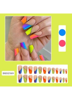 BSK2569 Rainbow Gradient French