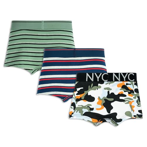 ARIEL Boys Cotton Boxers(Pack of 3)(AR-BT-P3-15-16_Years-S1-green_str) - Image 2