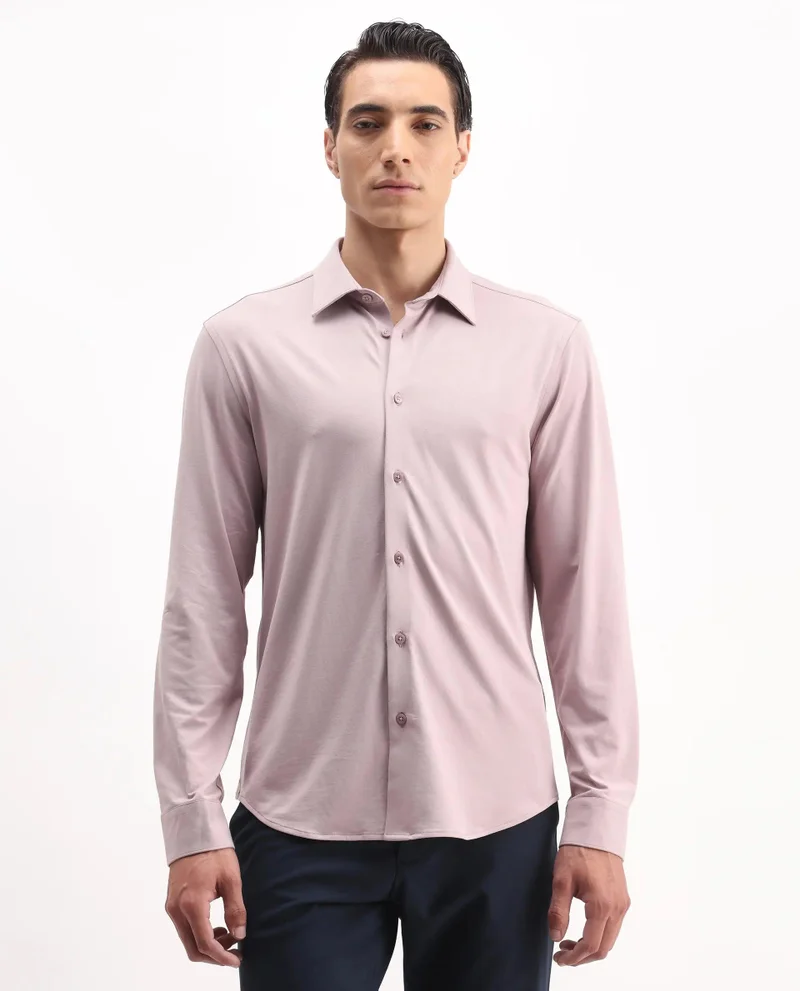 Rare Rabbit Men's Plain Formal Shirt