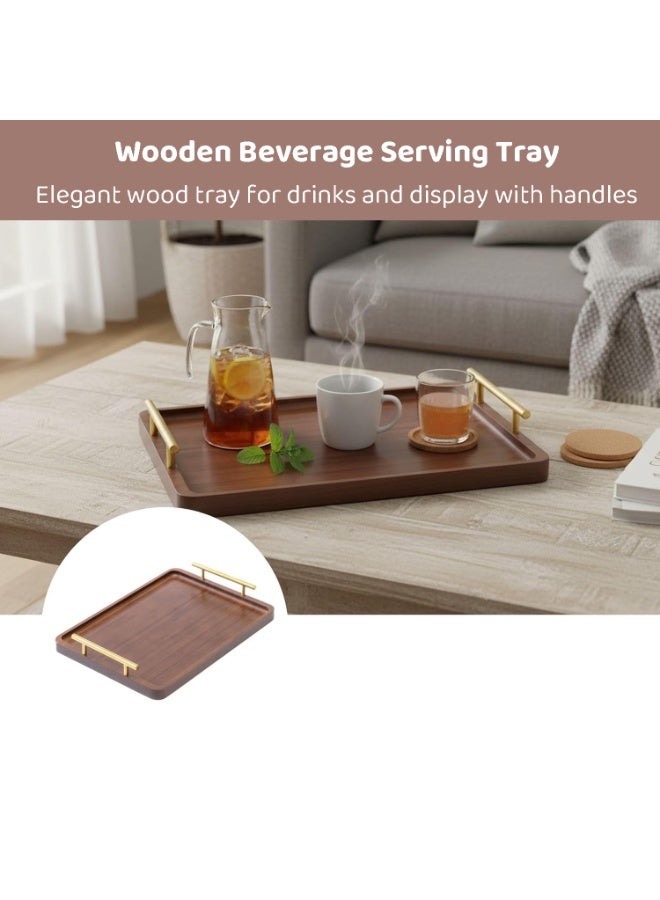 Bamboo Coffee trays, dessert trays, coffee plates, home décor，High quality Platter for Tea, Fruits, and Decor, Perfect for Living Room, Bedroom, Office, or Gift Giving,one piece - Image 3