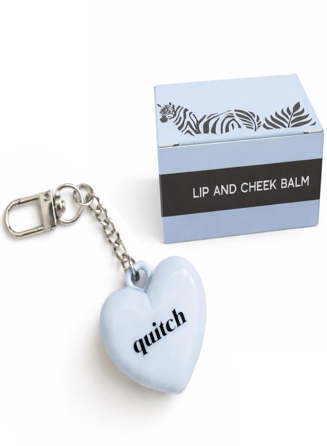 quitch Skin Science Lip & Cheek Balm Keychain, pH Color Changing Korean Skincare Balm, Cute Heart Keychain, Lip Gloss for Girls, Kid-Friendly Makeup, Fun Beauty Gift for Goodie Bags & Party Favors - Image 5