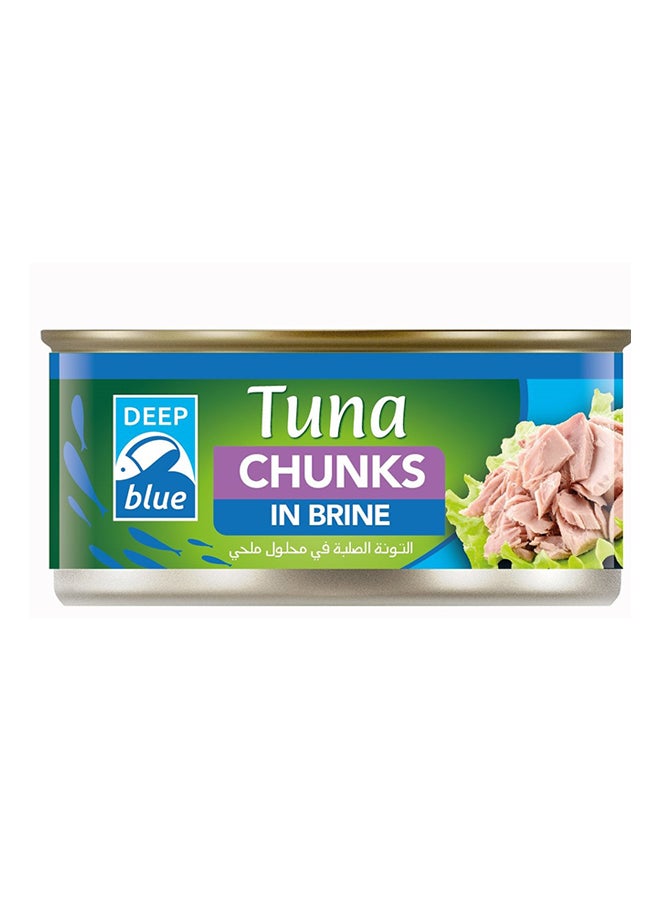 DEEP blue Tuna Chunk In Brine 185g - Image 1