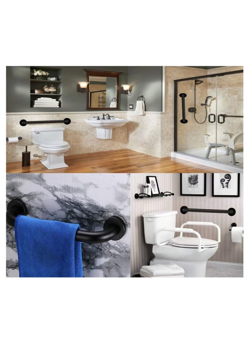 دي إل سي  مقبض إمساك من الستانلس ستيل اسود  30 سم - Image 2