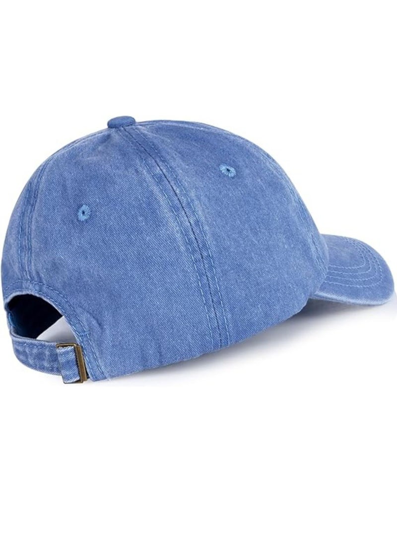 SARAOONT 100% Cotton Baseball Cap Hat for Men and Women - Image 4