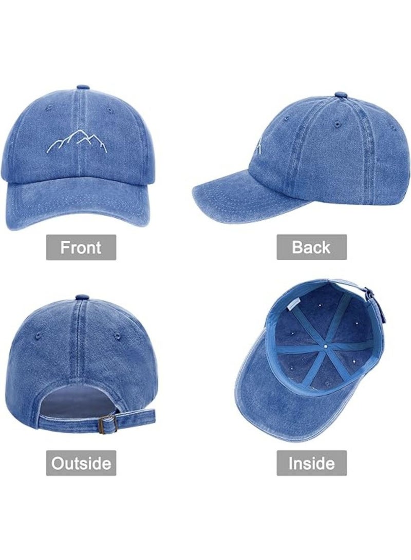 SARAOONT 100% Cotton Baseball Cap Hat for Men and Women - Image 2